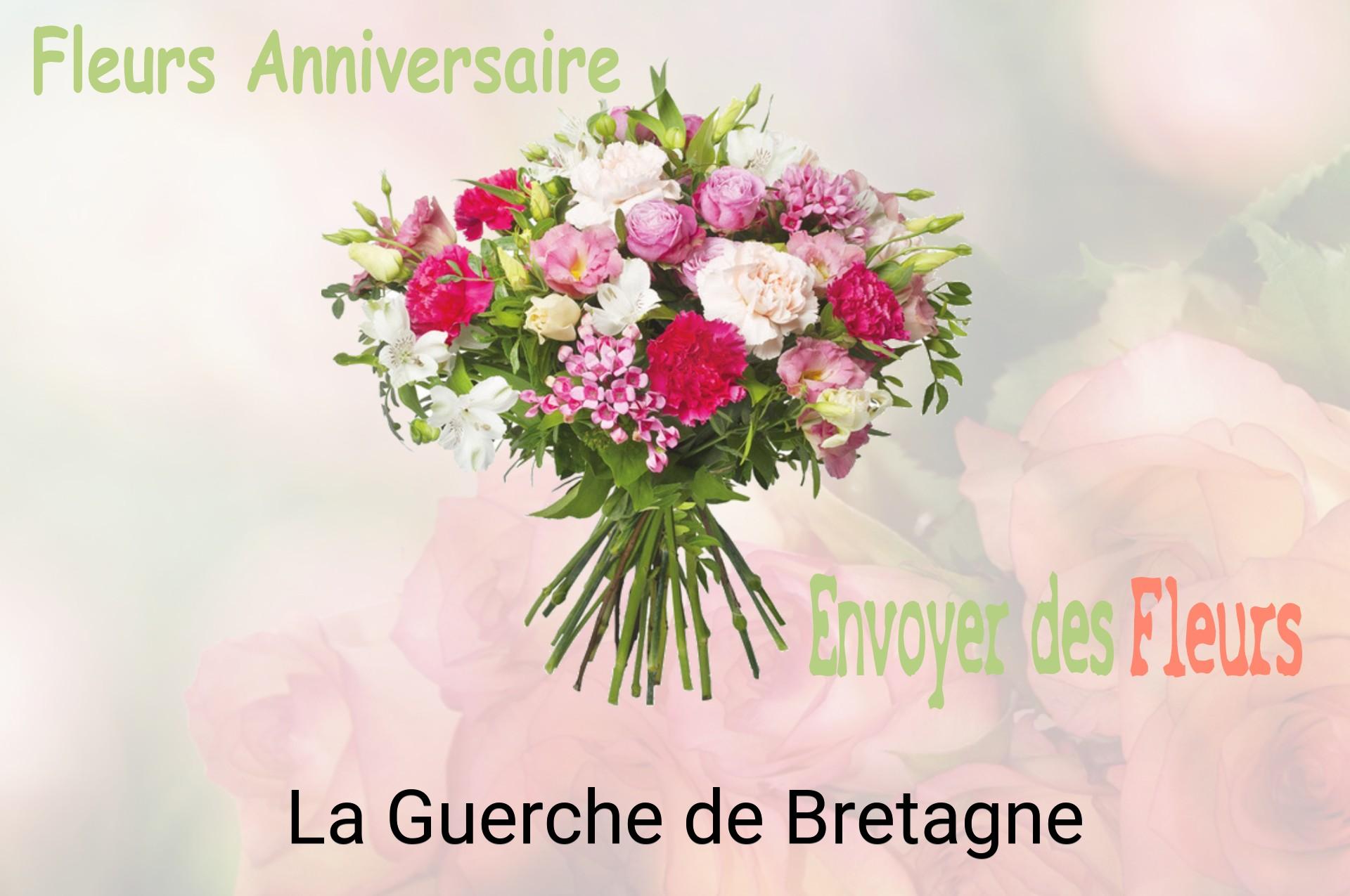 Bouquet de fleurs d’anniversaire livré à La Guerche-de-Bretagne
