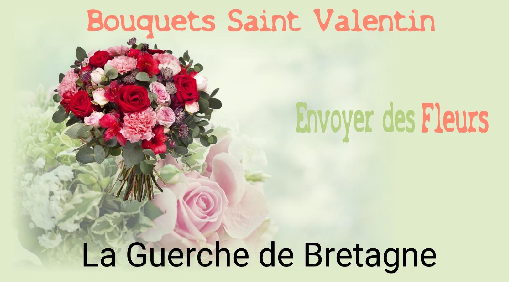 Roses de Saint-Valentin livrées à La Guerche-de-Bretagne